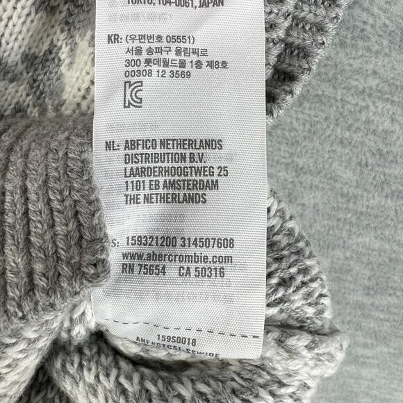 Abercrombie & Fitch Womens S Houndstooth Soft Knit Sweater Vest Cottagecore - Picture 12 of 13